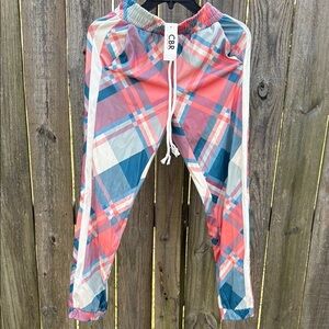 CBR Plaid Track Pants